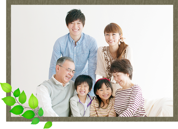 家にその写真を飾ると、 ふっと気持ちが温かくなるような やさしい写真をお撮りいたします。